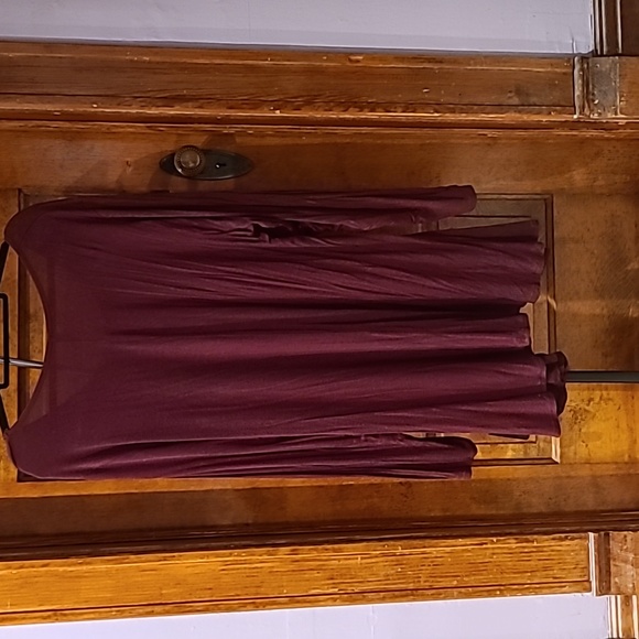 24seven maroon tunic - Picture 2 of 2